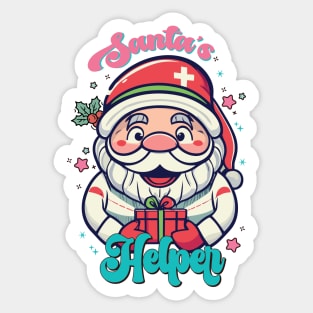Santa's Favorite Helper Sticker